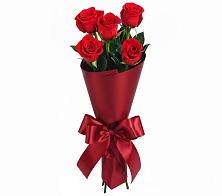 Букет 5 Красных роз Эдлесс Лав в Красноярской Ростовская область