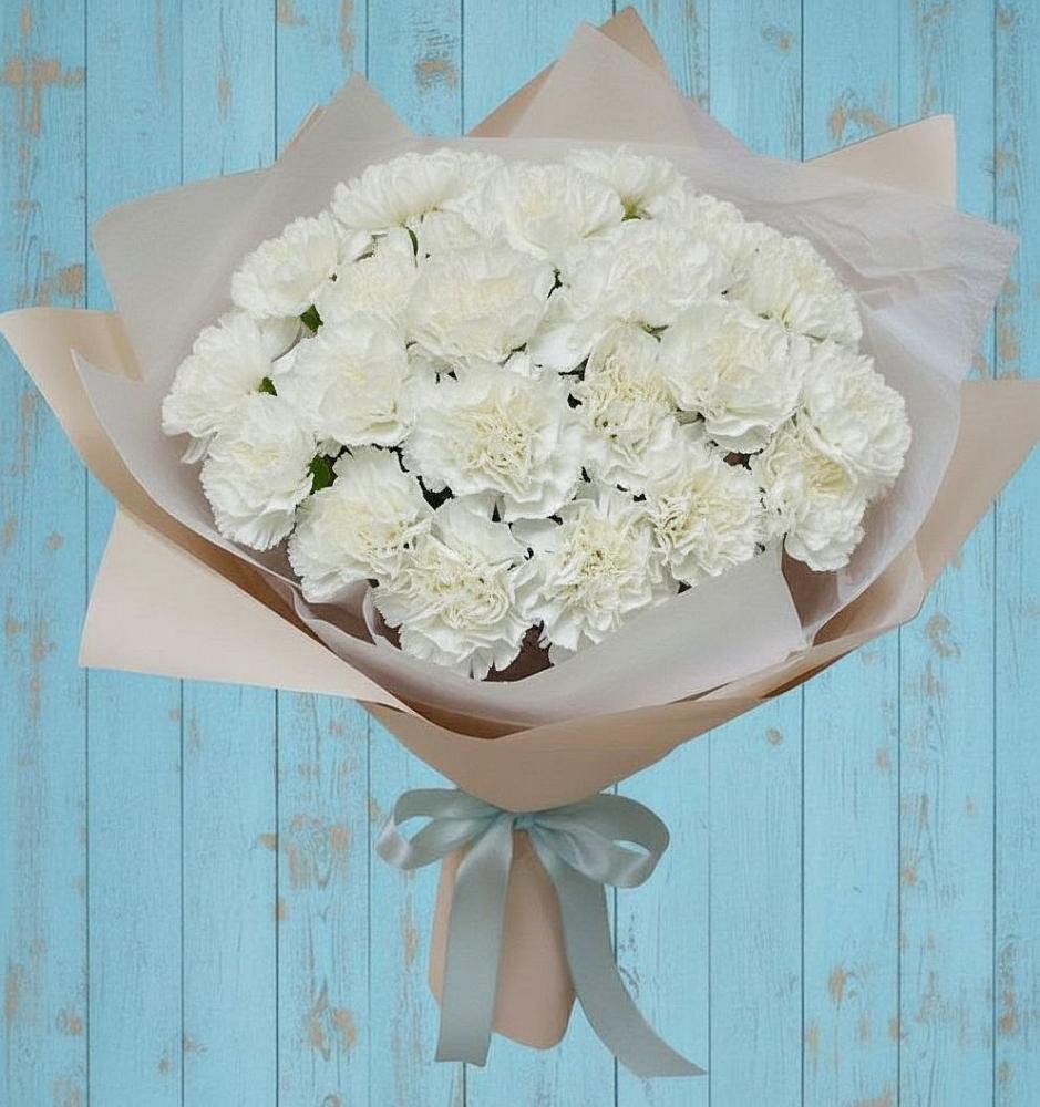 Букет цветов из: Гвоздики в Красноярской Ростовская область