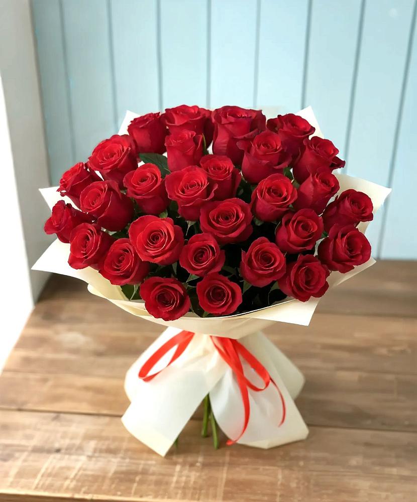 Букет 29 Красных роз в Красноярской Ростовская область