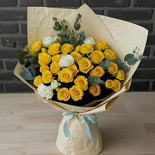 Букет цветов из:  Розы в Красноярской Ростовская область