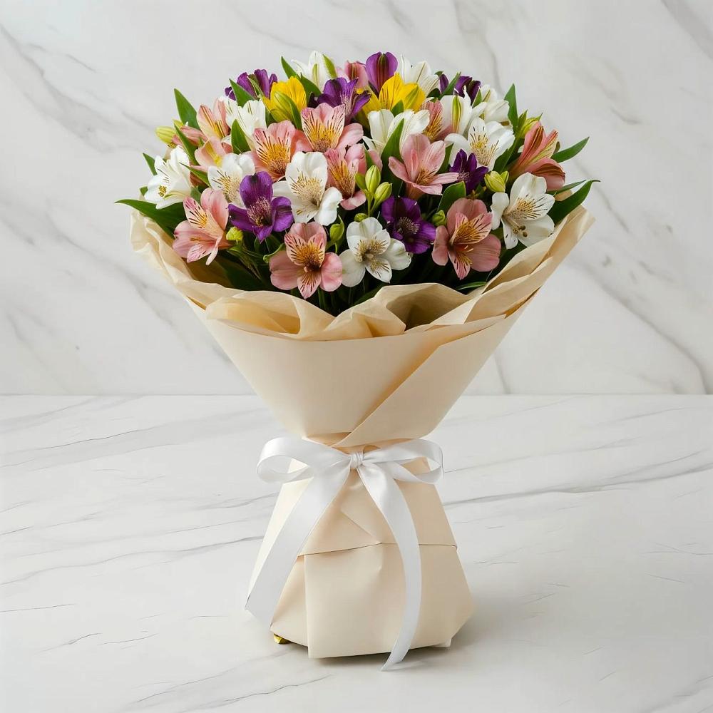 Букет цветов из: Альстромерии в Красноярской Ростовская область