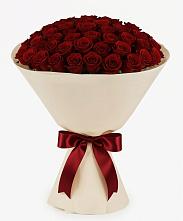 Букет 101 Бордовая роза Блэк Бакарра в Красноярской Ростовская область