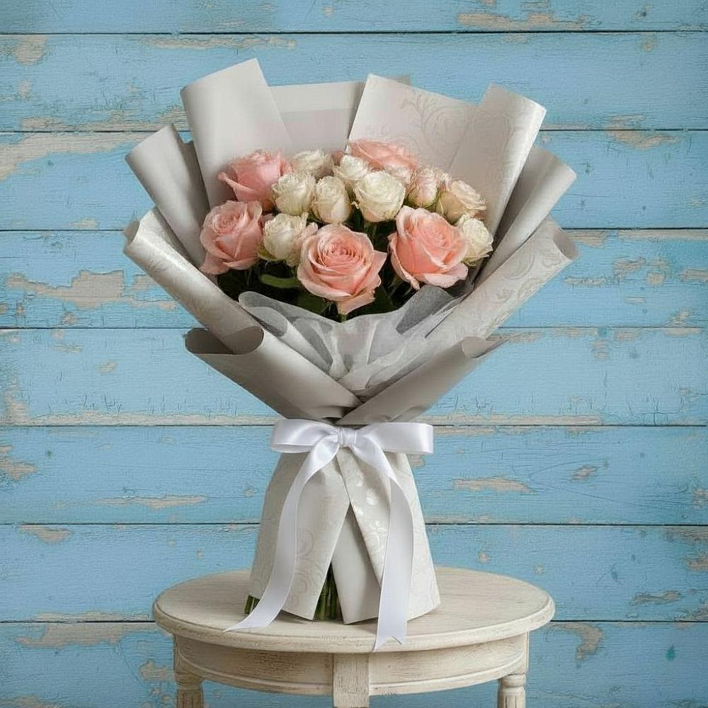 Букет цветов из: Розы в Красноярской Ростовская область