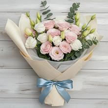 Букет цветов из:  Лизиантусы #REPLACE_PRED# Красноярской Ростовская область
