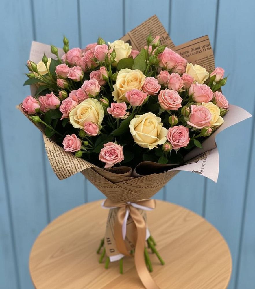 Букет цветов из: Розы в Красноярской Ростовская область