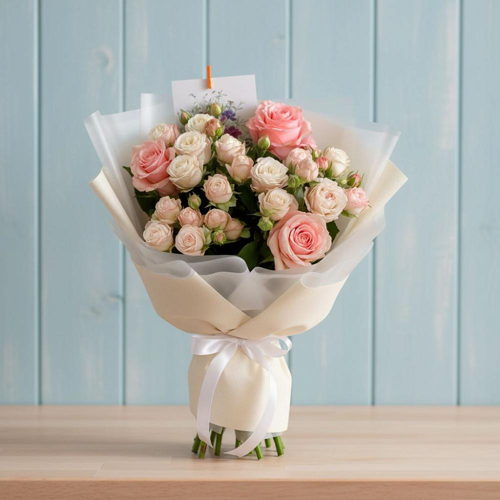 Букет цветов из: Розы в Красноярской Ростовская область