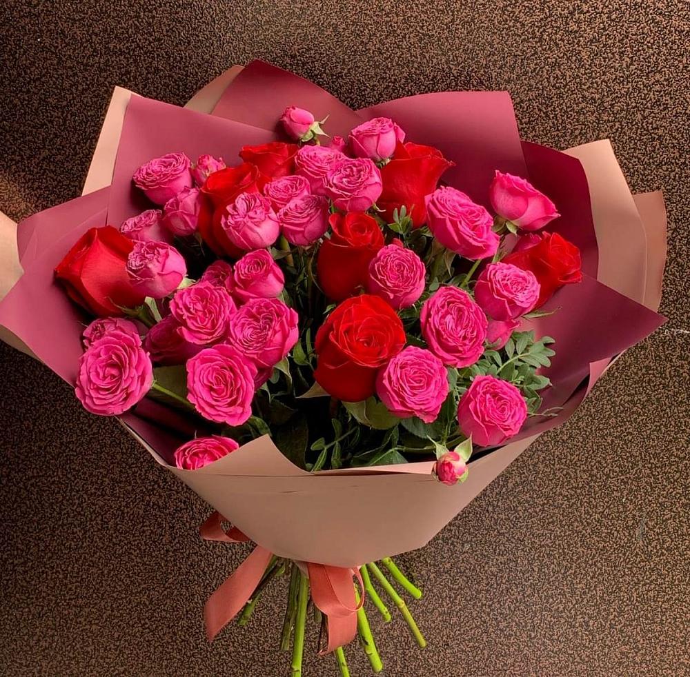 Букет В объятьях нежности в Красноярской Ростовская область