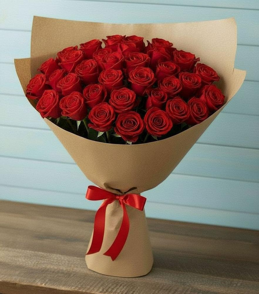 Букет Красные розы Милано в Красноярской Ростовская область
