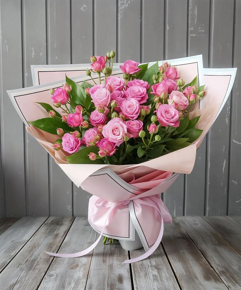 Букет Розовый кустик в Красноярской Ростовская область
