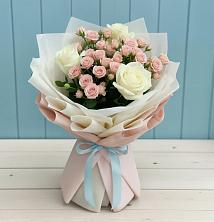 Букет цветов из:  Розы в Красноярской Ростовская область