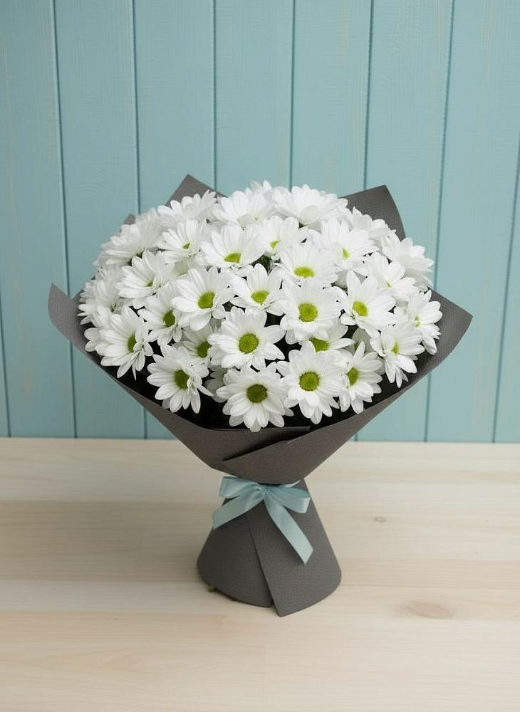 Букет цветов из: Хризантемы в Красноярской Ростовская область