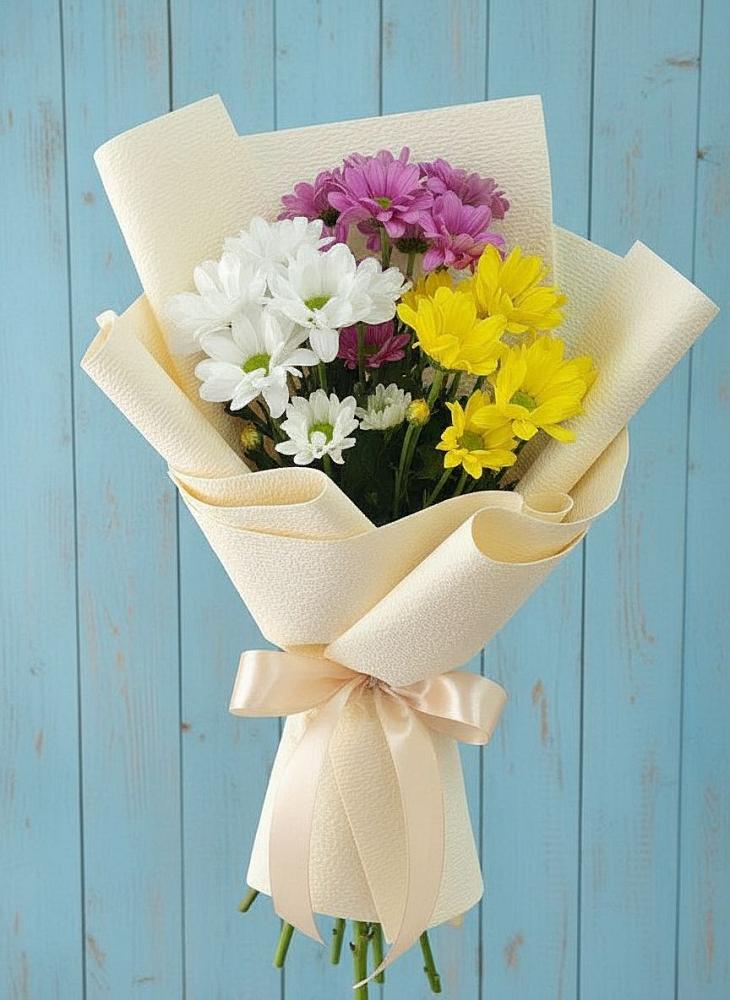Букет цветов из: Хризантемы в Красноярской Ростовская область