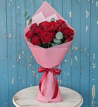 Букет цветов из:  Розы в Красноярской Ростовская область