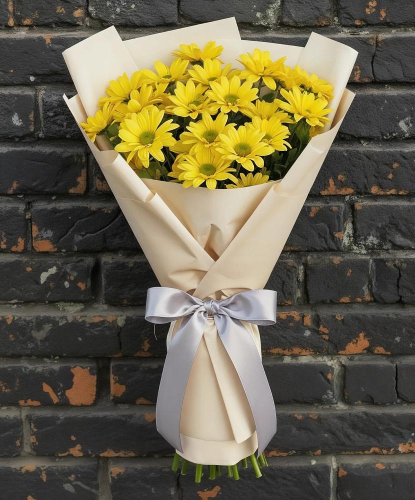 Букет цветов из: Хризантемы в Красноярской Ростовская область