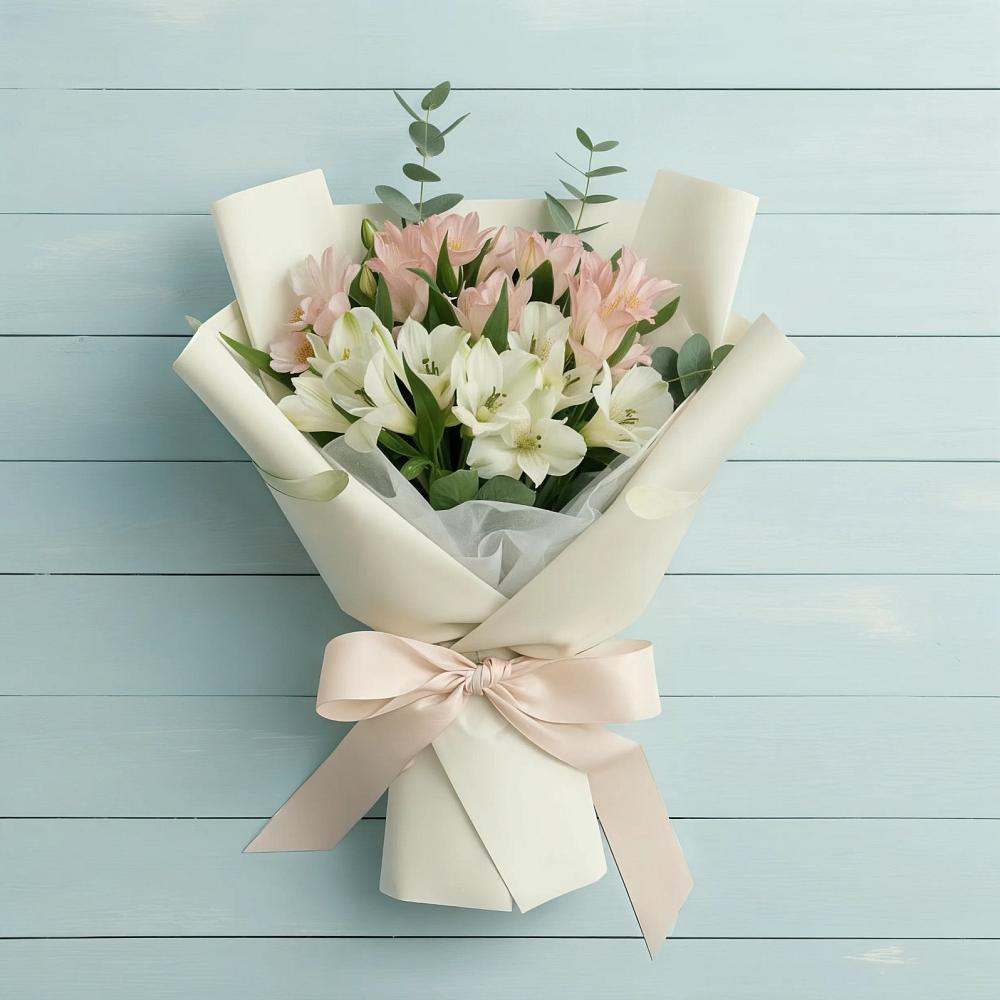 Букет цветов из: Альстромерии в Красноярской Ростовская область