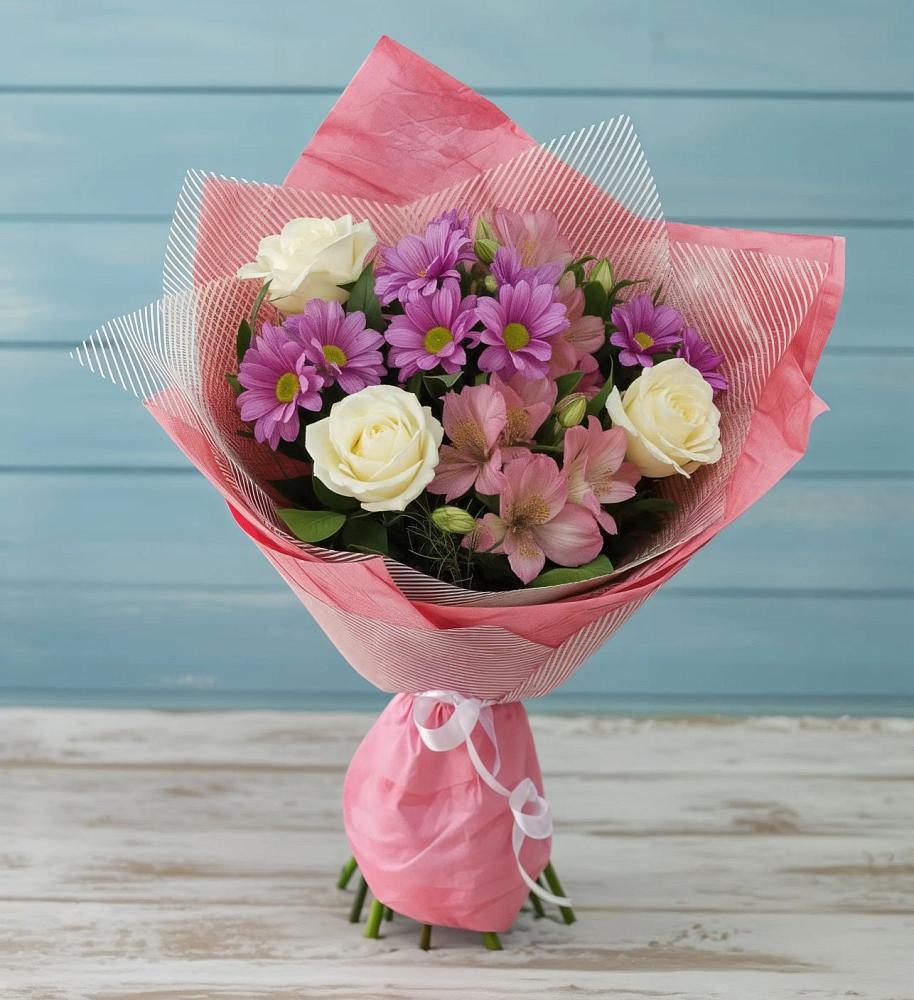 Букет цветов из: Герберы в Красноярской Ростовская область