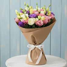 Букет цветов из:  Лизиантусы в Красноярской Ростовская область