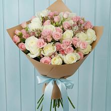 Букет цветов из:  Розы #REPLACE_PRED# Красноярской Ростовская область