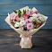 Букет цветов из: Хризантемы, Альстромерии и Розы в Красноярской Ростовская область